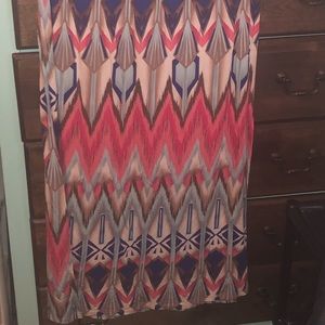 Long skirt thats is great to wear on a warm day!